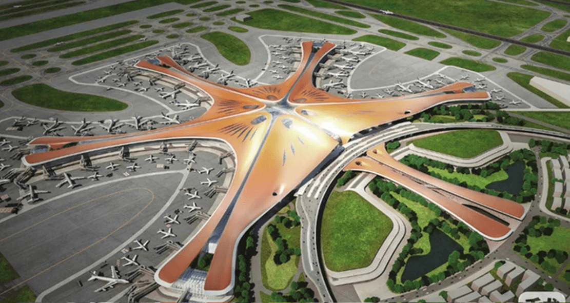 Trung Quốc xây dựng sân bay lớn nhất thế giới