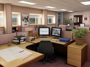 Phong thuỷ phòng làm việc cho người sinh 1980